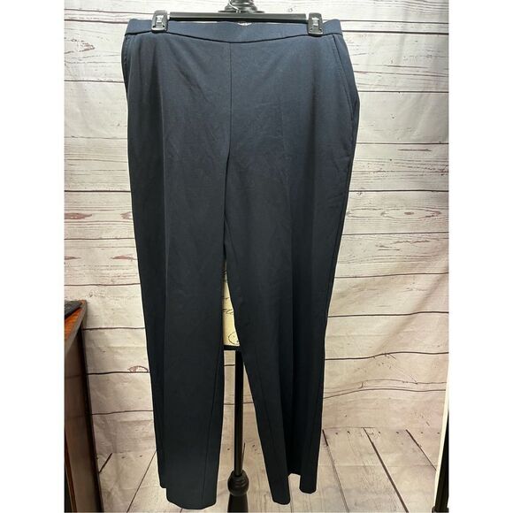 Briggs 10 short dark navy‎ blue slacks with stretchy waist band - 2621 - Picture 1 of 5
